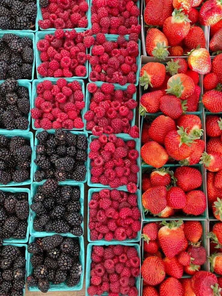 Sun-Kissed Harvest: Juicy Berries from Local Fields